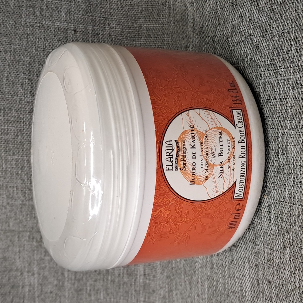 Elariia San Pellegrino Shea Butter Moisturizing Rich Body Cream 13.4 fl oz